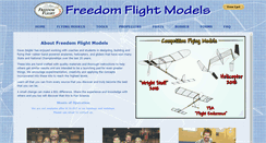 Desktop Screenshot of freedomflightmodels.com